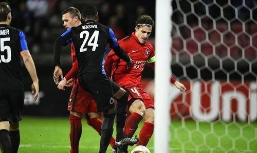 24-25赛季欧联杯第3轮 中日德兰VS圣吉罗斯,欧联杯第3轮再下一城”